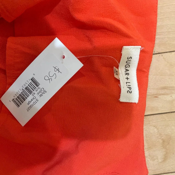 NWT Sugar Lips Embroidered Mini Short Dress - size XS - Picture 4 of 8